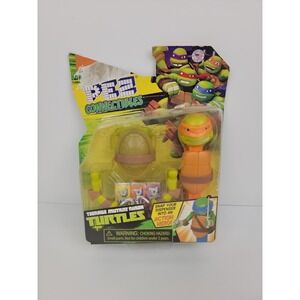 TMNT Michelangelo PEZ Connectibles Action Hero Dispenser Set 2016 Nickelodeon7